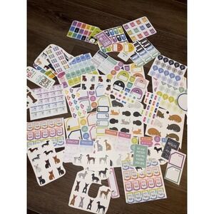 Happy Planner Cat Dog Pet Sticker Lot Vaccine Appointment